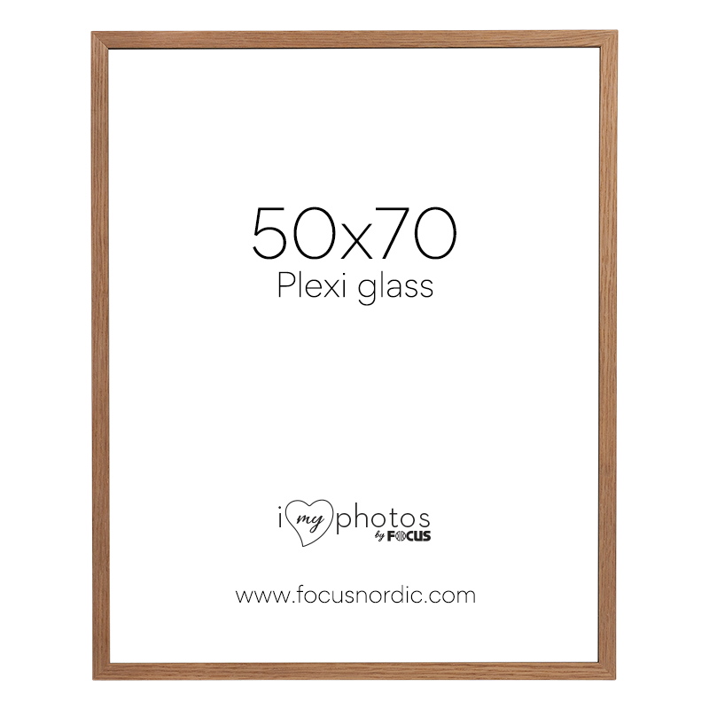 Produktbild för Focus Soul Oak veneer 50X70 Plexi