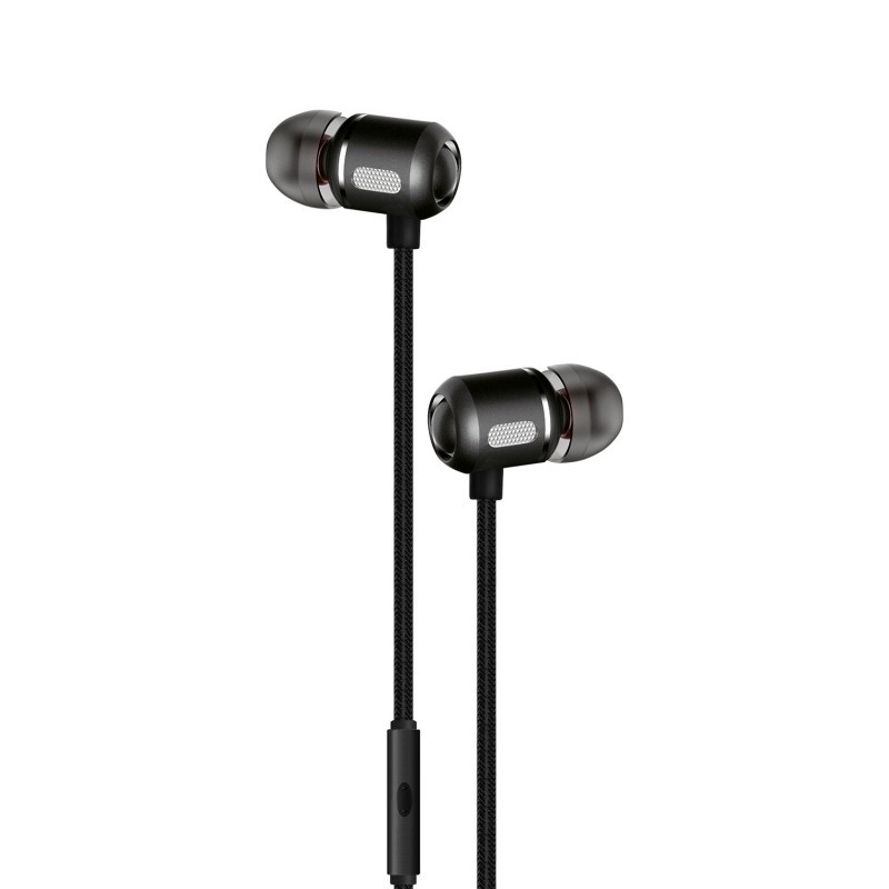 Produktbild för Headset In-Ear Svart Metallic