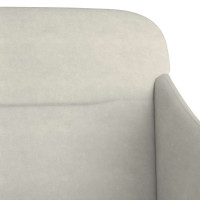Produktbild för Bänk gräddvit 110x76x80 cm sammet
