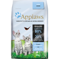 Applaws Applaws 5060122491396 torrfoder till katt 7,5 kg Kattunge Kyckling