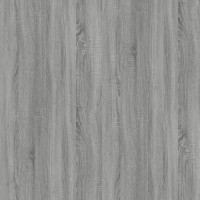 Miniatyr av produktbild för Sängbord grå sonoma 50x46x50 cm konstruerat trä