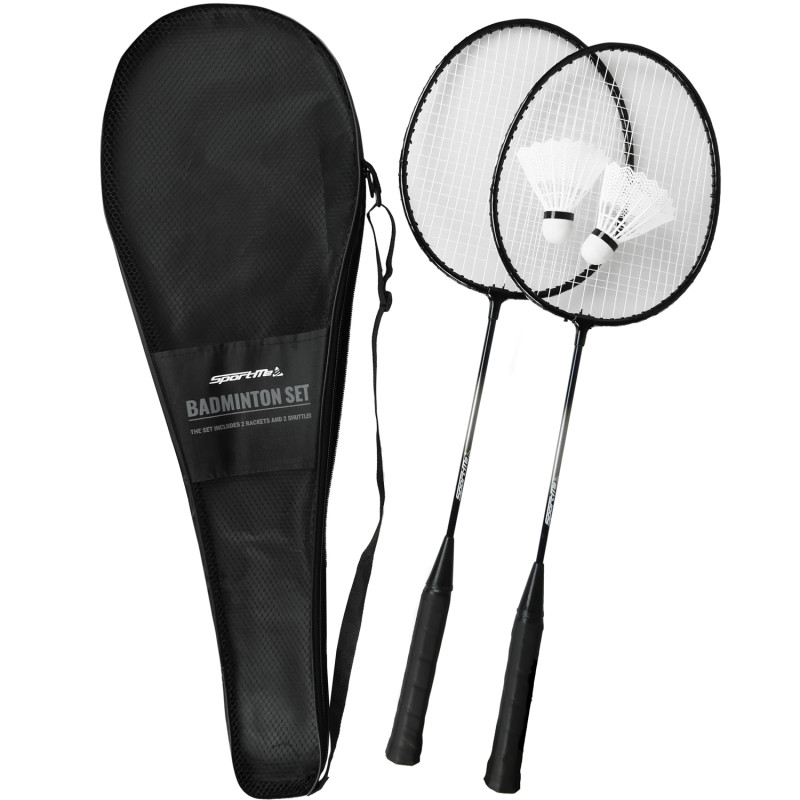 Produktbild för Badminton Racket Set med Väska