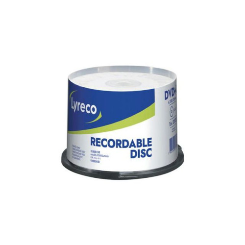 Lyreco DVD+R LYRECO 4,7GB 50/fp