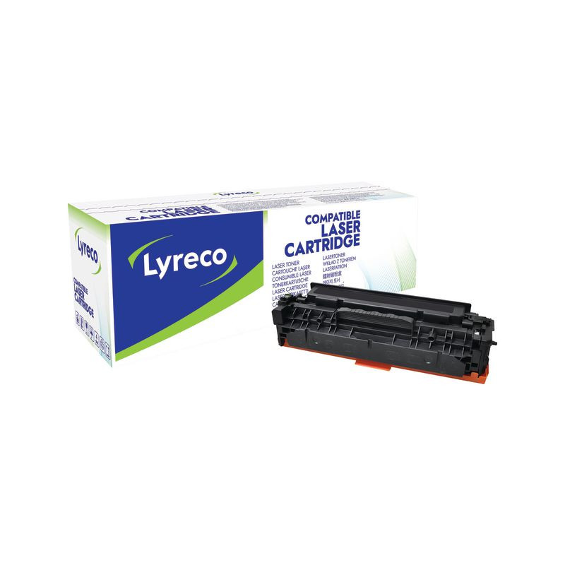 Produktbild för Toner LYRECO HP CF380X 4,4K svart