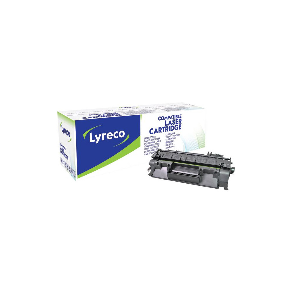 Produktbild för Toner LYRECO HP CF280A 2,7K svart