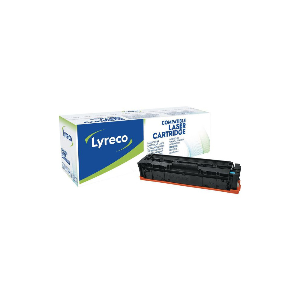 Produktbild för Toner LYRECO HP CF401A 1,4K cyan