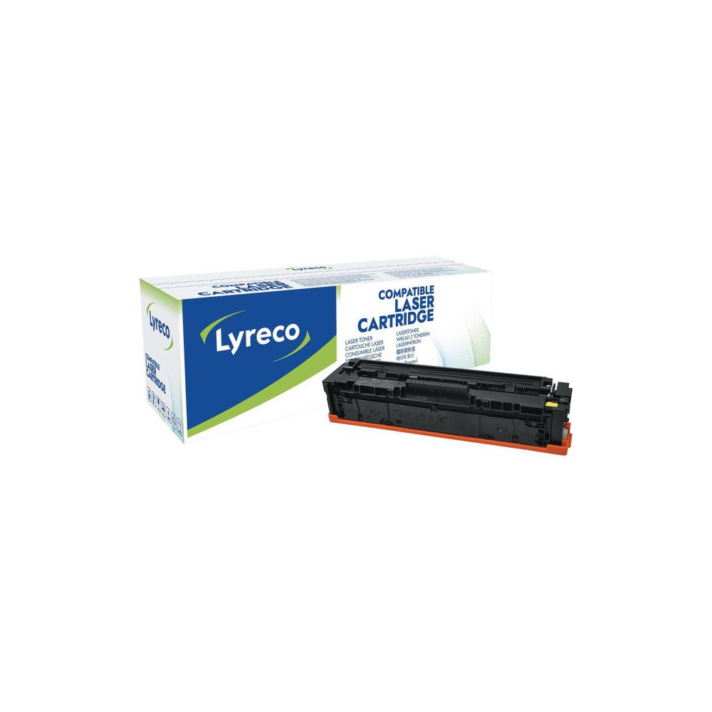 Produktbild för Toner LYRECO HP CF402A 1,4K gul