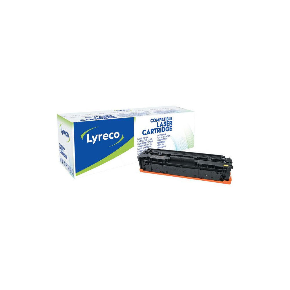 Produktbild för Toner LYRECO HP CF542A 1,3K gul
