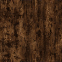Produktbild för Soffbord rökfärgad ek 80x50x45 cm konstruerat trä och järn
