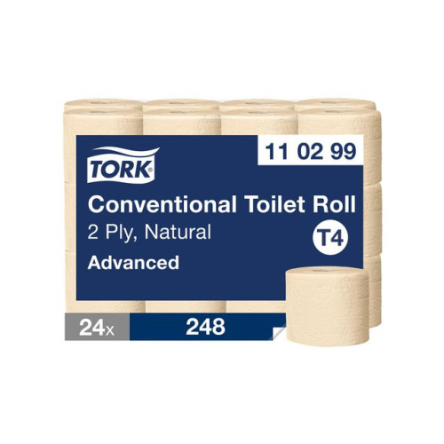 TORK Toalettpapper TORK Adv T4 natur 24/FP