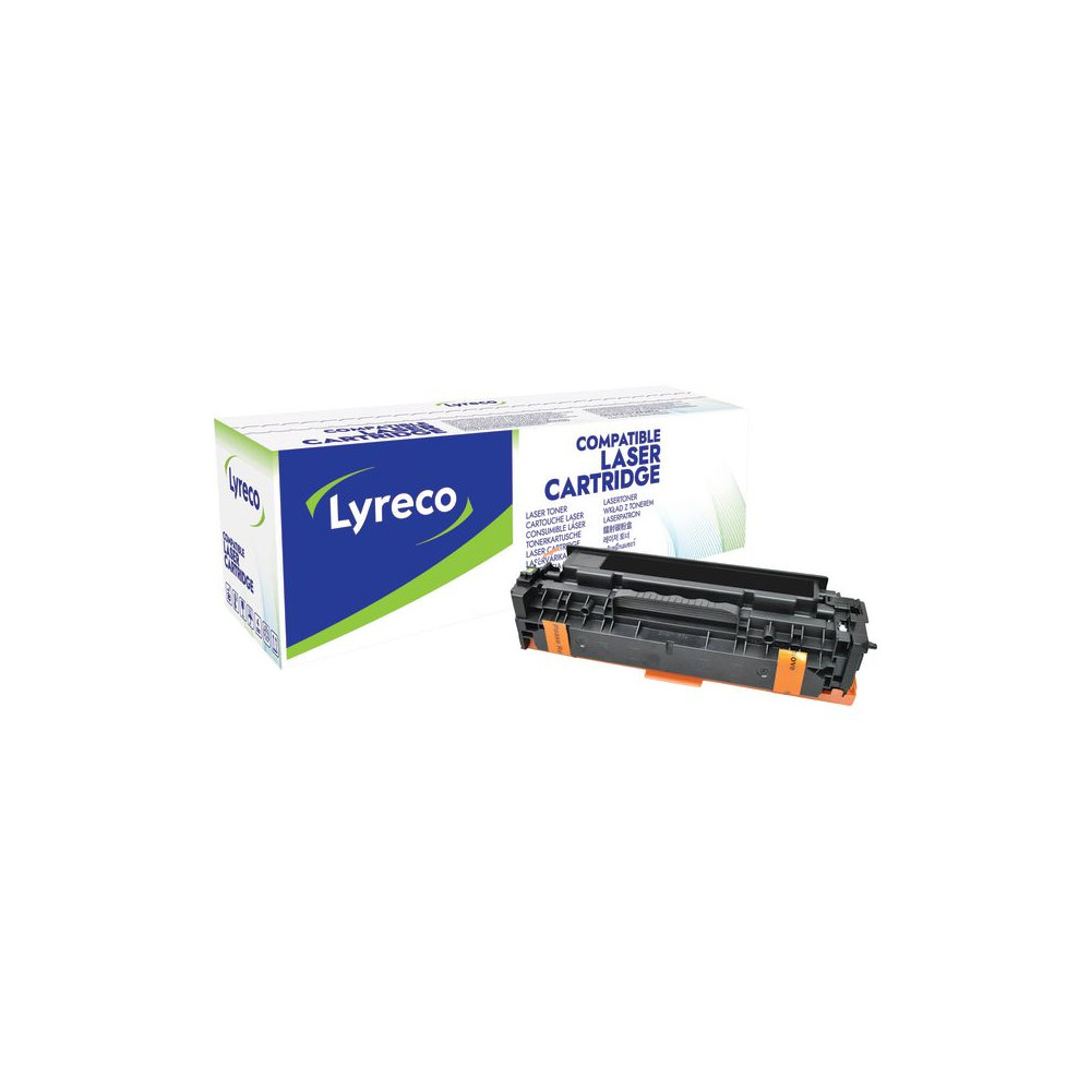 Produktbild för Toner LYRECO HP CE410X 4K svart