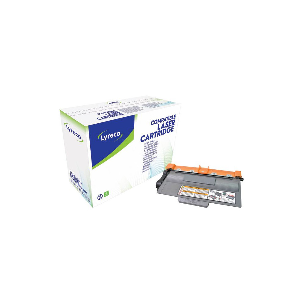Produktbild för Toner LYRECO BROTHER TN3380 8K svart