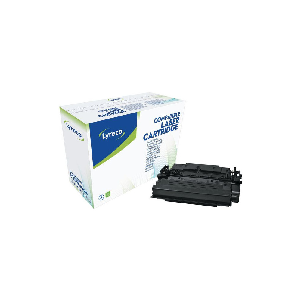 Produktbild för Toner LYRECO HP CF287X 18K svart