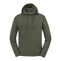 Russell Men´s Authentic Hooded Sweat Olive
