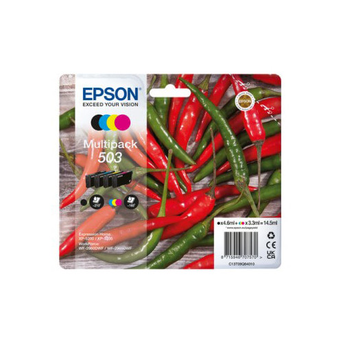 EPSON Ink C13T09Q64010 503 Multipack Chili