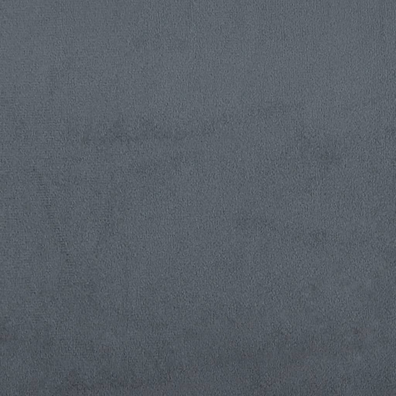 Produktbild för Bänk mörkgrå 98x56x69 cm sammet