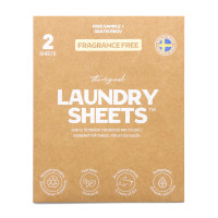 Produktbild för Laundry Sheets - 4 Tvättar Parfymfri