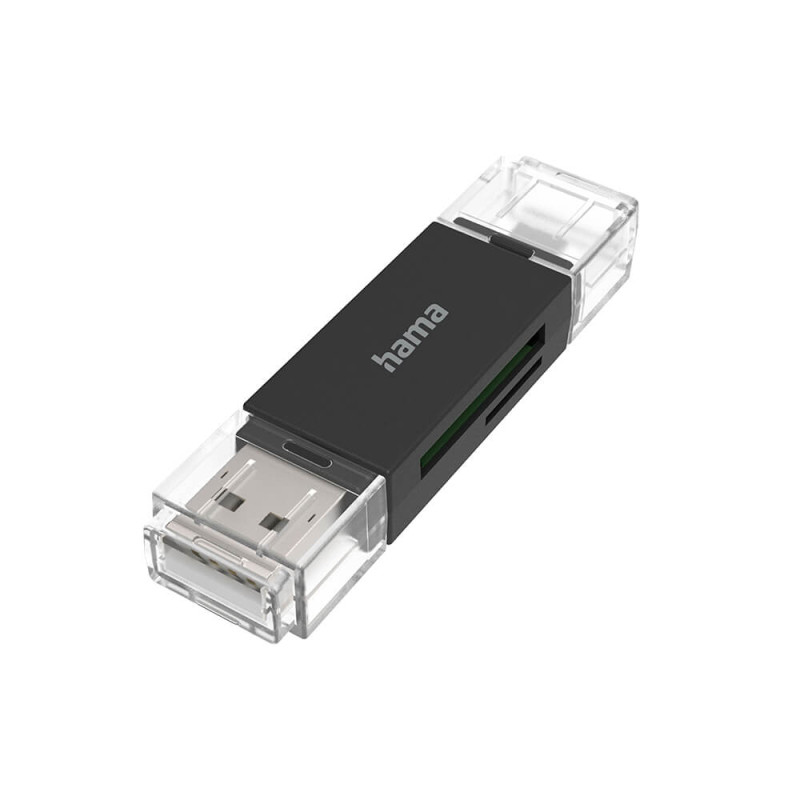 Produktbild för Card Reader USB-A Micro-USB SD/microSD