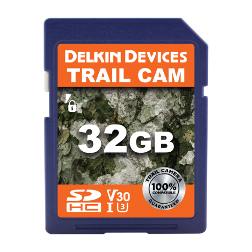 DELKIN Delkin SDHC Trail Cam R100/W30 (V30) 32GB (NEW)