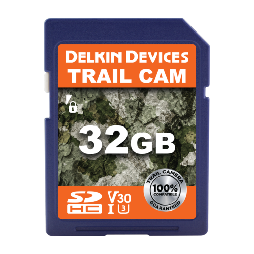 DELKIN Delkin SDHC Trail Cam R100/W30 U3 32GB