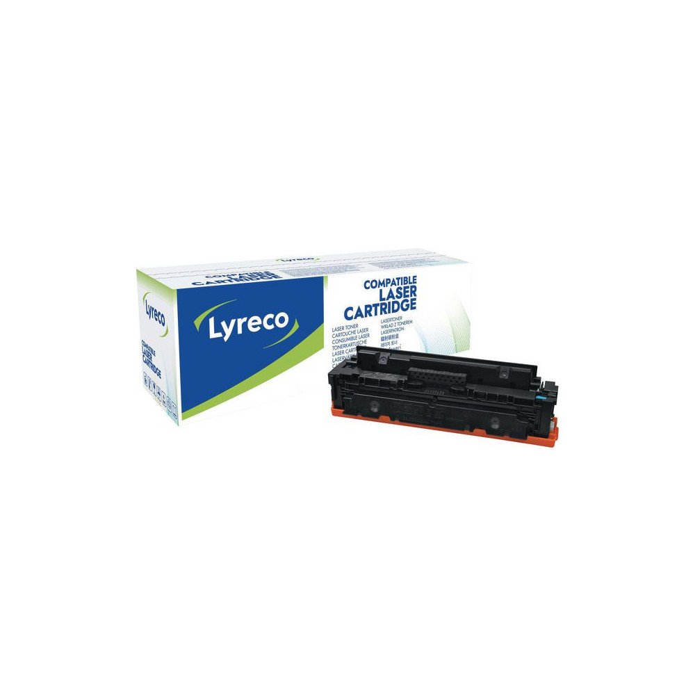 Produktbild för Toner LYRECO HP CF411X 5K cyan