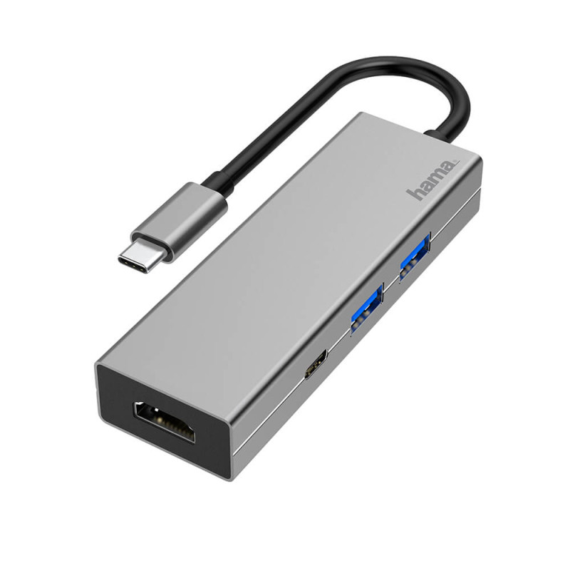 Produktbild för Adapter USB-C Multi 4x Portar HDMI