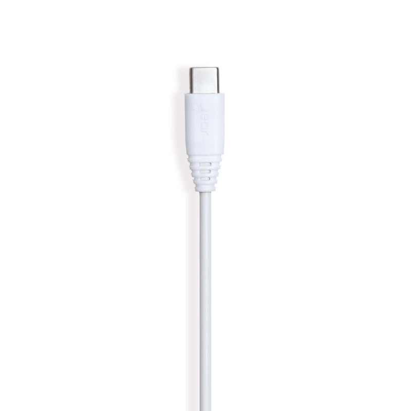 Produktbild för Laddkabel USB-C 2.0 0.3m Vit Rund Kabel
