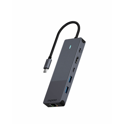 RAPOO USB-C Multiport UCM-2002 6-in-1 USB-C Adapter