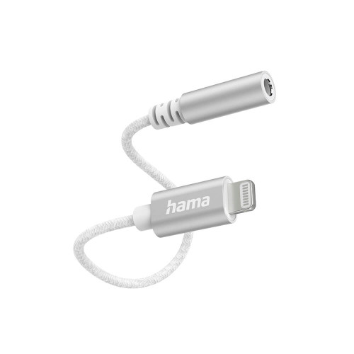 Hama Audio Adapter Lightning to 3.5mm White
