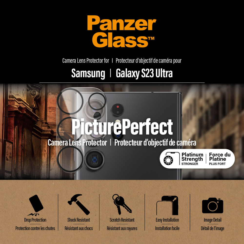 Panzer Glass Protection d'objectif PicturePerfect iPhone 15 Pro / iPhone 15  Pro Max