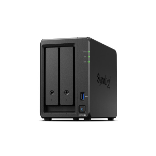 Synology Synology DiskStation DS723+ NAS- & lagringsservrar Tower Nätverksansluten (Ethernet) Svart R1600