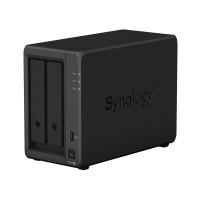 Miniatyr av produktbild för Synology DiskStation DS723+ NAS- & lagringsservrar Tower Nätverksansluten (Ethernet) Svart R1600