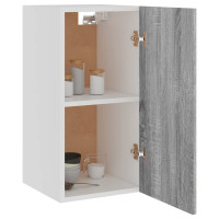 Miniatyr av produktbild för Väggskåp grå sonoma 29,5x31x60 cm konstruerat trä