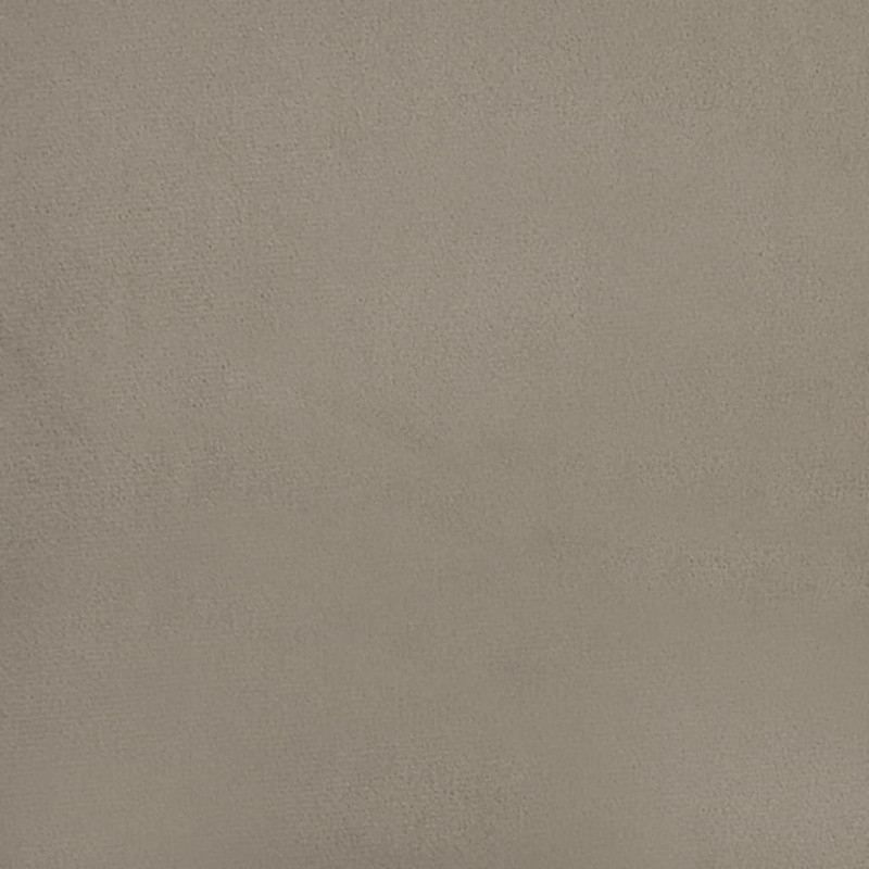 Produktbild för Bänk ljusgrå 110x76x80 cm sammet