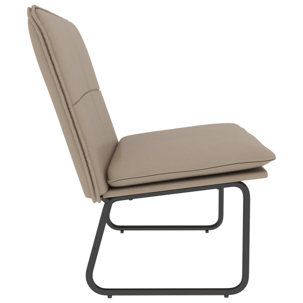 Produktbild för Bänk cappuccino 100x75x76 cm konstläder