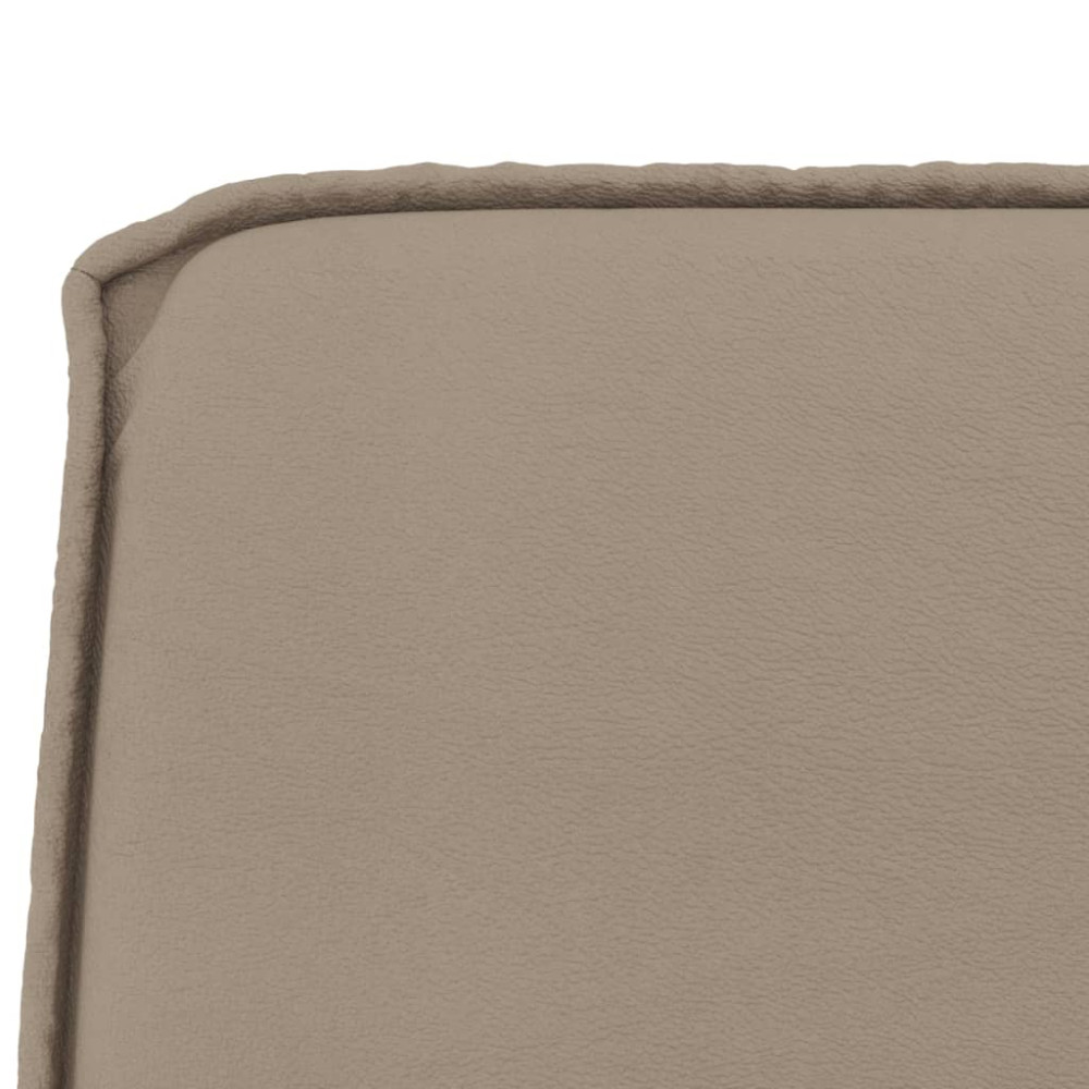 Produktbild för Bänk cappuccino 100x75x76 cm konstläder
