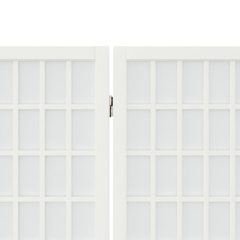 Produktbild för Rumsavdelare med 6 paneler japansk stil 240x170 cm vit