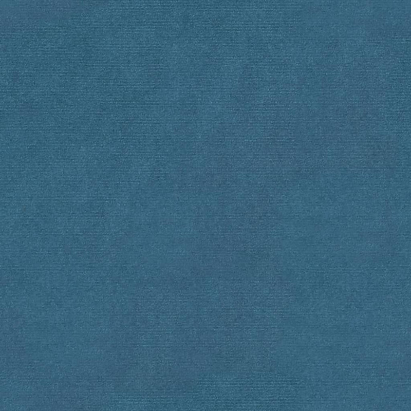 Produktbild för Bänk blå 110x40x49 cm sammet