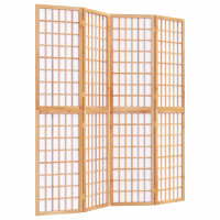 Miniatyr av produktbild för Rumsavdelare med 4 paneler japansk stil 160x170 cm