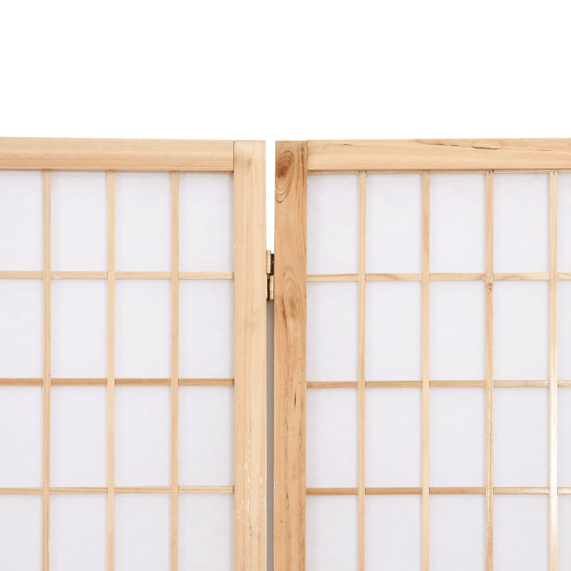 Produktbild för Rumsavdelare med 6 paneler japansk stil 240x170 cm