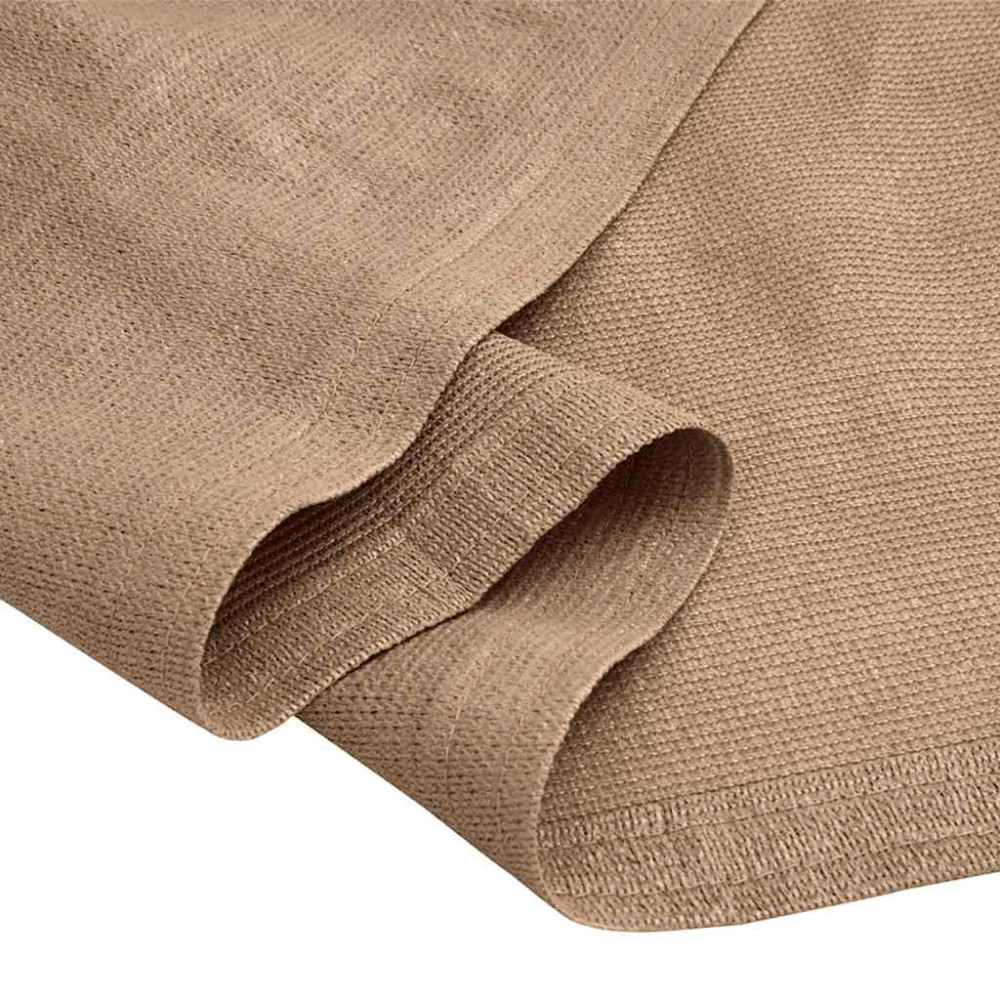 Produktbild för Tältmatta taupe 400x700 cm HDPE