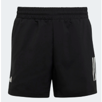 Produktbild för ADIDAS Club 3 Stripes Shorts Boys Jr Black