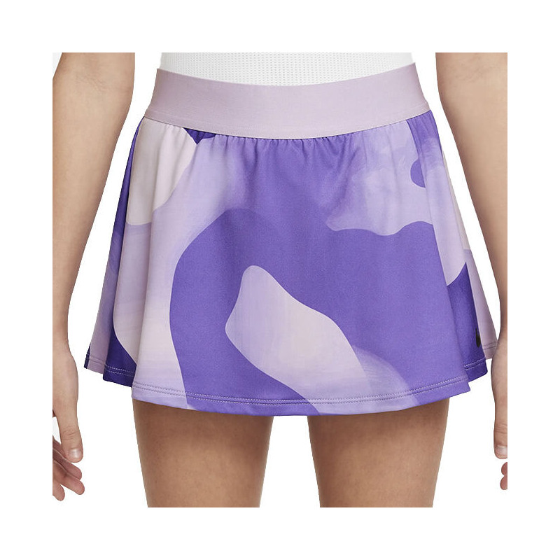 Produktbild för NIKE Court Dri-FIT Victory Purple Skirt Girls