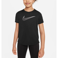 Produktbild för NIKE DriFIT One Tee Black Girls jr