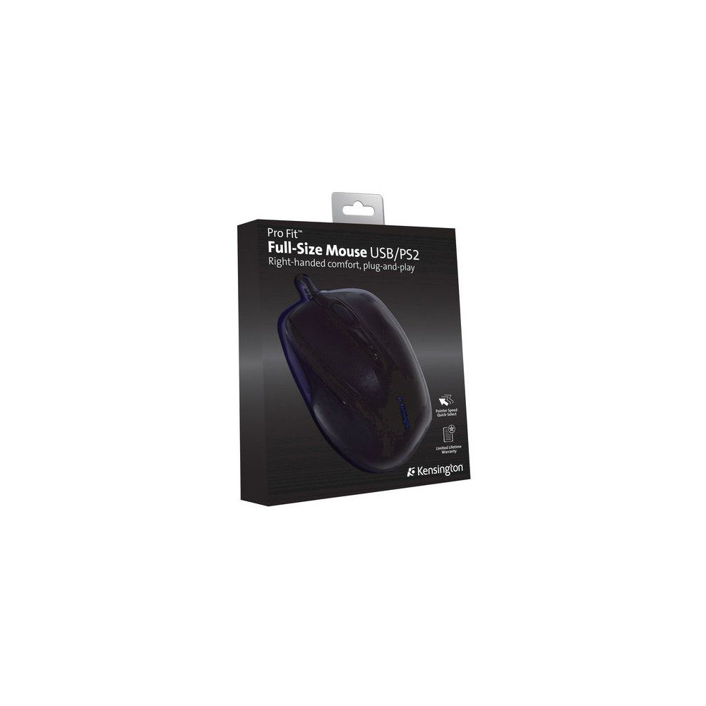 Produktbild för Mus KENSINGTON Pro Fit Standard kabel