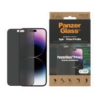 Produktbild för PanzerGlass iPhone 14 Pro Max - Privacy Genomskinligt skärmskydd Apple 1 styck