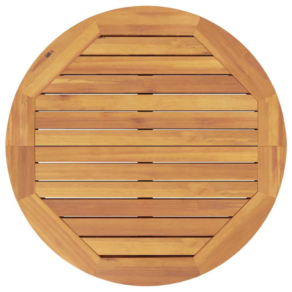 Produktbild för Ståbord för utomhusbruk Ø60x105 cm massivt akaciaträ