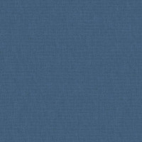 Produktbild för Babysäng med madrass marinblå linnetyg