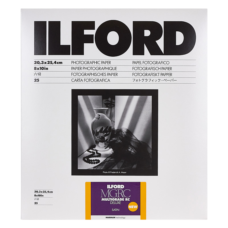 Produktbild för Ilford Multigrade RC Deluxe Satin 24x30.5cm 10