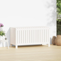 Produktbild för Dynbox svart 115x49x60 cm massiv furu